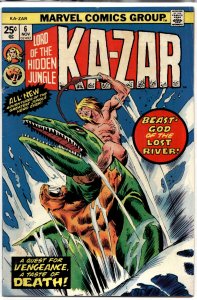 Ka-Zar #6 (1974) Ka-Zar