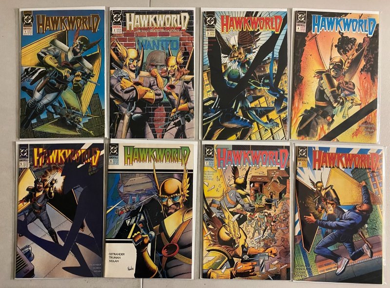Hawkworld lot #1-9 + Annual DC 2nd Series (8.0 VF) 10 different (1990 to 1991)