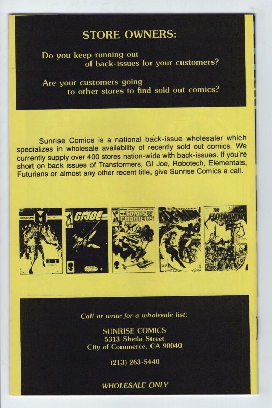 WALLY WOOD'S THUNDER AGENTS #3 - 7.5 - WP