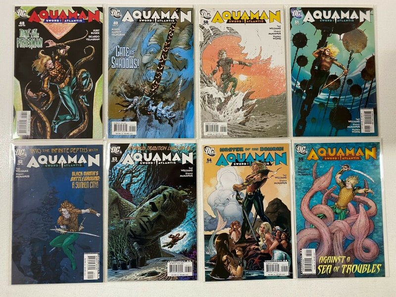 Aquaman Sword of Atlantis Comic Lot 18 Diff #40-57 8.0 VF (2006-07) 