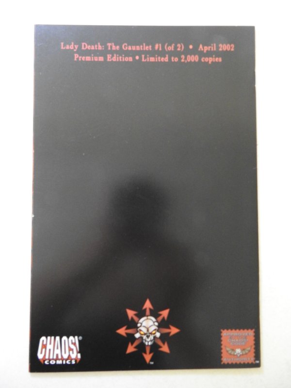 Lady Death: The Gauntlet #1 Premium Edition (2002) NM- Condition!