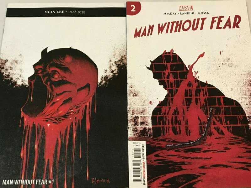 MAN WITHOUT FEAR#1-4 VF/NM LOT 2019 MARVEL COMICS