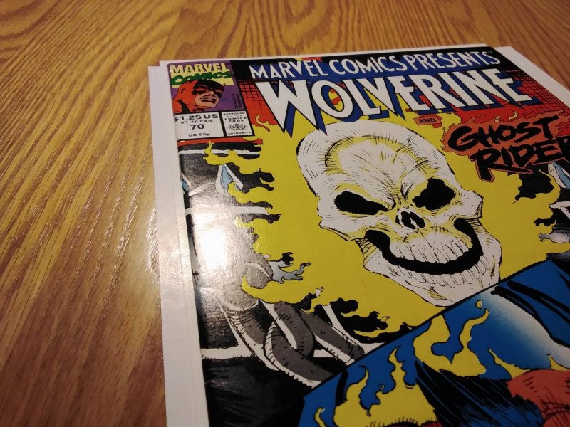 Marvel Comics Presents #70 (1991) Wolverine Ghost Rider