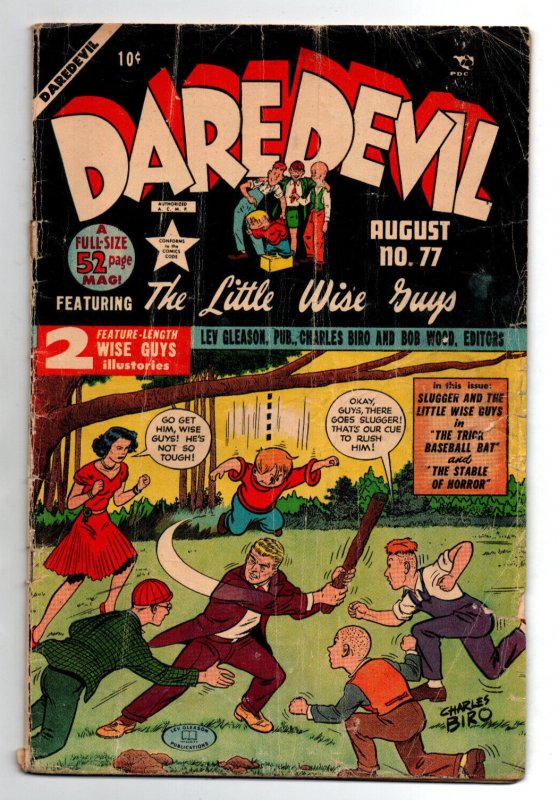 Daredevil Comics #77 - Lev Gleason Publications - 1951 - FR/GD