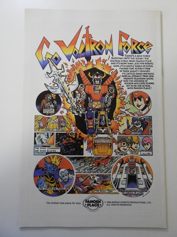 Voltron #3 (1985) VF- Condition!