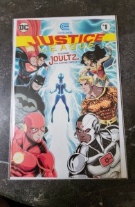 JUSTICE LEAGUE #1 FEATURING JOULTZ CON EDISON LIMITED EDITION! 1ST APP. JOULTZ