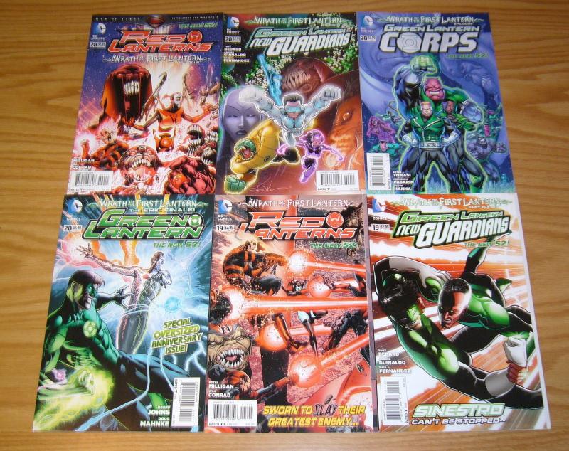 Green Lantern: Wrath of the First Lantern #1-12 VF/NM complete story + epilogues