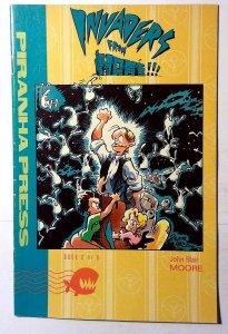 Invaders from Home #6 (1990) Piranha Press 1st Print Comic Book