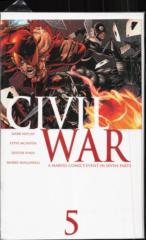 Civil War #5 (2006) Spider-Man