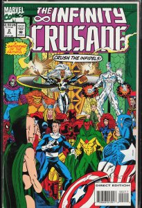 The Infinity Crusade #2 (1993) Mr. Fantastic