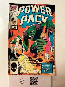 Power Pack #23 VF Marvel Comic Book Simonson Brigman Fastastic Four 13 HH9