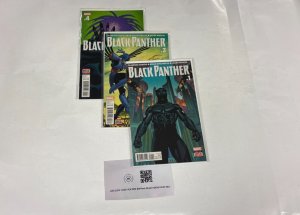 3 Black Panther Marvel Comics books #1 3 4 Coates 16 RC46