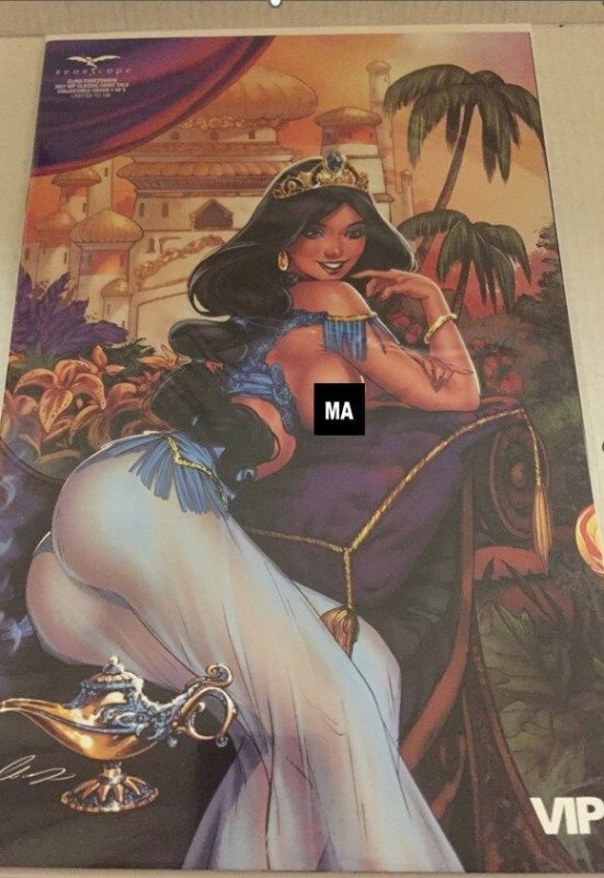 2021 Zenescope VIP Classic Fairy Tale Jasmine Collectible Cover #1 by Elias