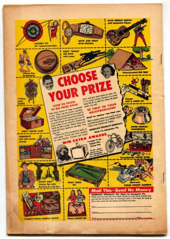 Robin Hood and His Merry Men #35  1958 - Charlton  -VG - Comic Book