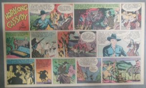 (52) Hopalong Cassidy Sunday Pages by Dan Spiegle  from 1951 Year #2 Complete !