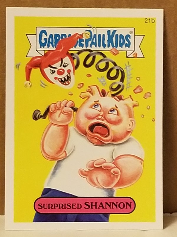 2015 Garbage Pail Kids  #21b Surprised Shannon