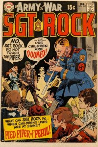 Our Army At War #215 VG 4.0 Sgt. Rock Joe Kubert Cover Art Silver Age DC War