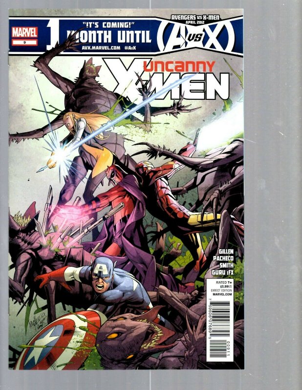 12 Marvel Comics Uncanny X-Men #1 2 3 4 5 6 7 8 9 10 11 12 J448