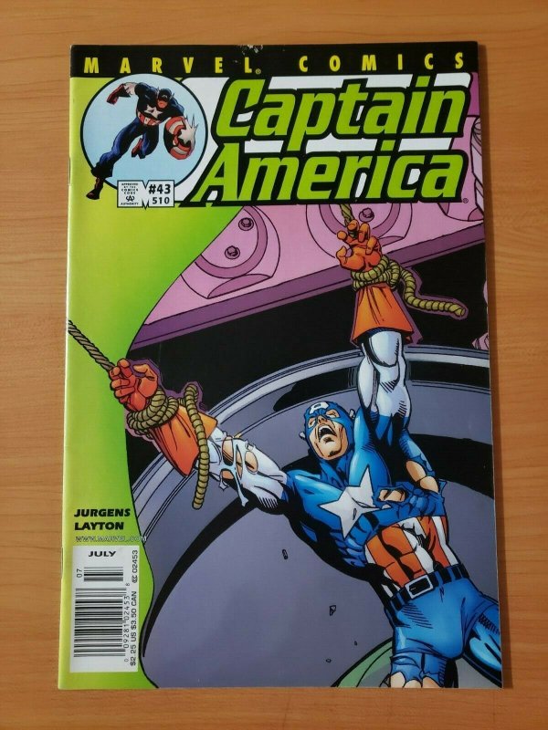 Captain America #43 (510) ~ NEAR MINT NM ~ 2001 Marvel Comics