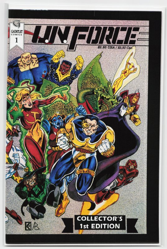 U.N. Force #1 (1993) Hunter-Seeker