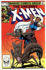 X-MEN #165-marvel comic book high grade nm- wolverine