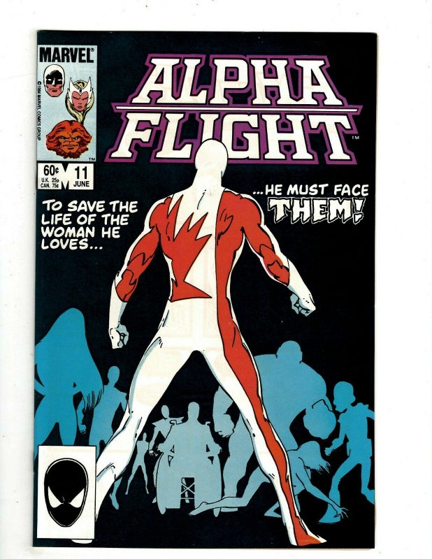 13 Alpha Flight Marvel Comics # 14 15 16 11 12 17 18 19 20 21 22 23 24 J430