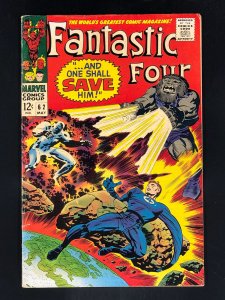 Fantastic Four #62 (1967) VG/FN 1st Appearance of Blastarr