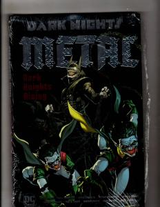 DARK KNIGHTS RISING Metal DC Comics Hardcover Book Graphic Novel SEALED J350