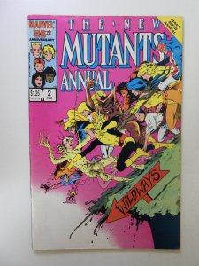 The New Mutants Annual #2 1st U.S. appearance of Psylocke FN+ condition