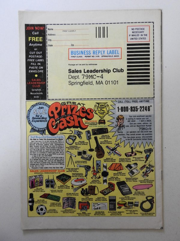 Uncanny X-Men #123 VG Condition!