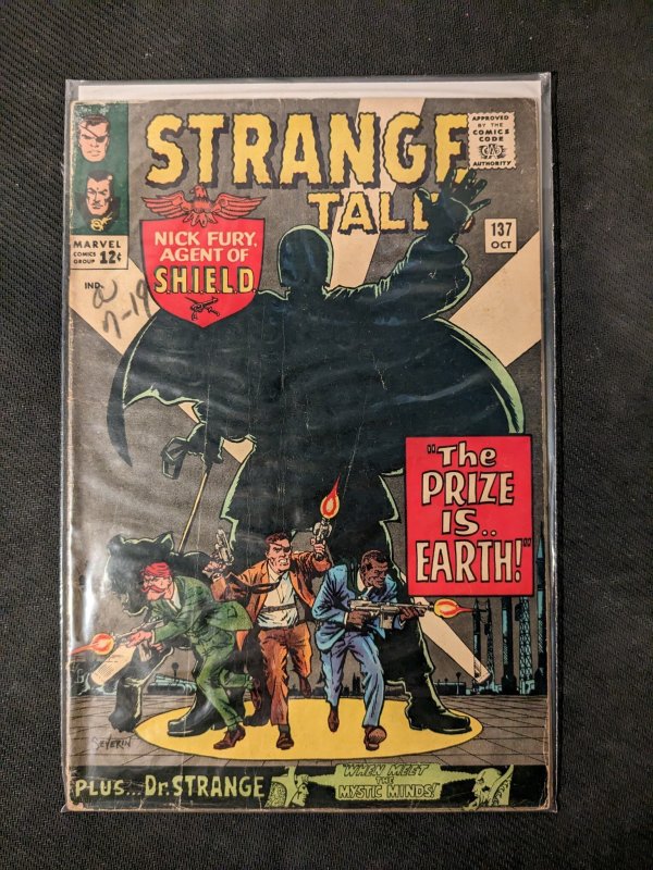 Strange Tales #137 (1965) Nick Fury