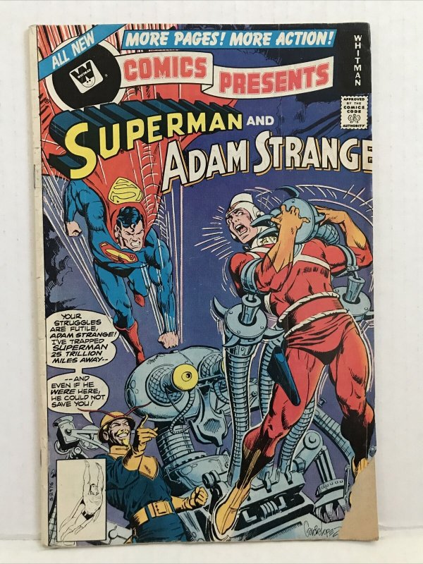 DC Comics Presents #3 Whitman Variant. Superman And Flash Race Part 2