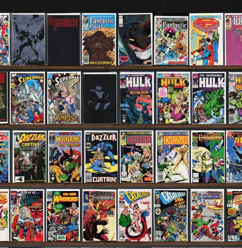 Huge Lot 150+ Comics with Excalibur, The New Warriors, Superman & More!