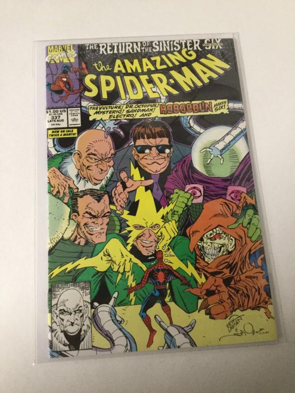 The Amazing Spider-Man 337 Nm Near Mint Marvel 