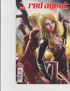 Red Agent #3 Cover C Zenescope Comic GFT NM Caldwell