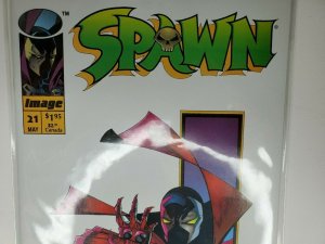 Spawn #21 Image Comics 1994  9.4 Near Mint 