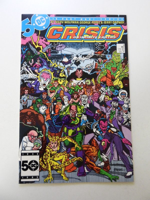 Crisis on Infinite Earths #9 (1985) NM- condition