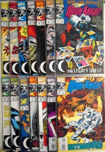 *Marc Spector: Moon Knight (1989) 41-54 - 14 high grade books