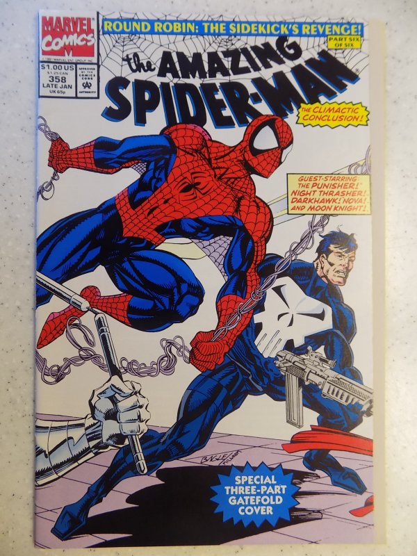 AMAZING SPIDER-MAN # 358 MARVEL ACTION ADVENTURE 