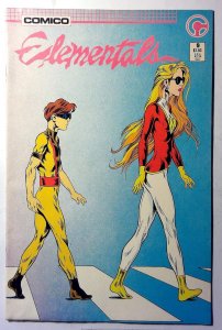 Elementals #9 (1986) Comico Comics 1st Print Comic Book