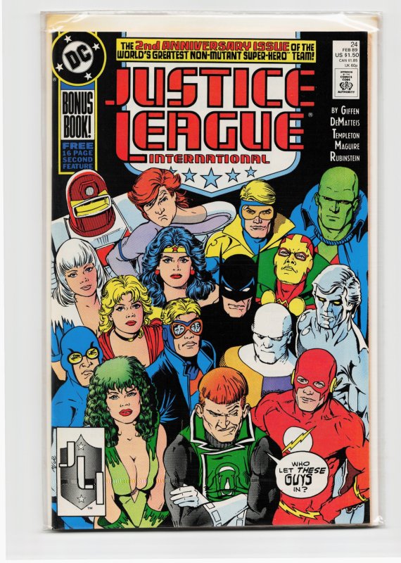 Justice League International #24 (1989) Justice League International