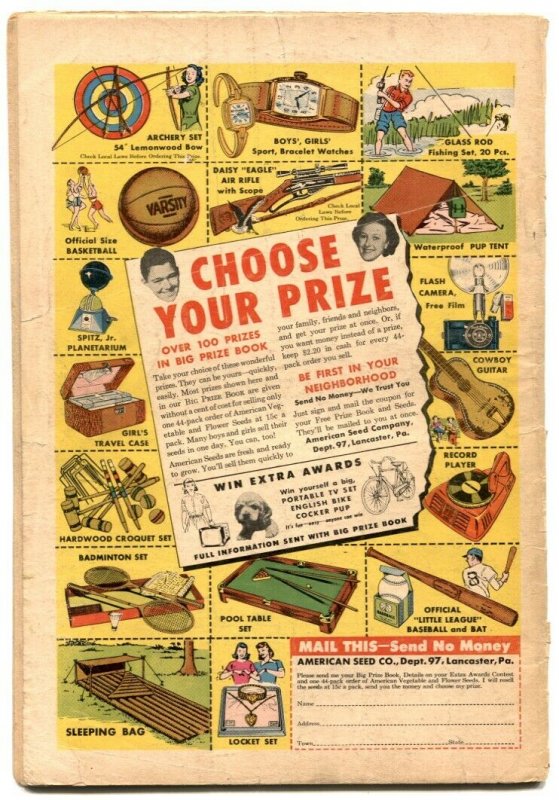 Adventures Into The Unknown #82 1957- Hitler panel G