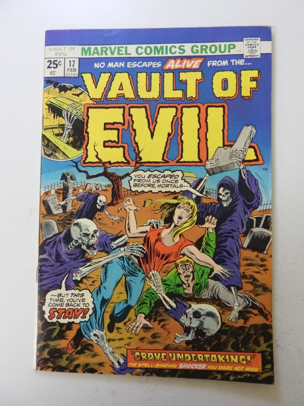 Vault of Evil #17 (1975) FN/VF condition