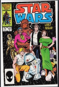 Star Wars #107 (1986) Star Wars