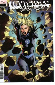 Invisible Woman #1  2019  McNiven 1:25 Variant!  9.0 (our highest grade)