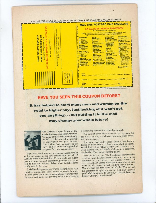 Daredevil #105 (1973) Madame MacEvil becomes Moondragon, 1st cover and Origin