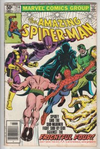 Amazing Spider-Man #214 (Mar-81) NM- High-Grade Spider-Man