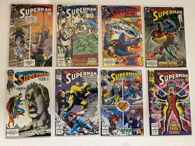 Superman lot 50 different from #2-50 + annuals 8.0 VF (1987-90)