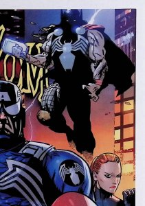 Venom 27 2nd Print Venomized Captain America Cover 1st Codex Marvel Comics MCU