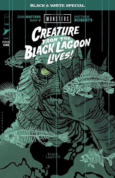 Creature from the Black Lagoon Lives B&W Special #1 Mark Chiarello Variant NM